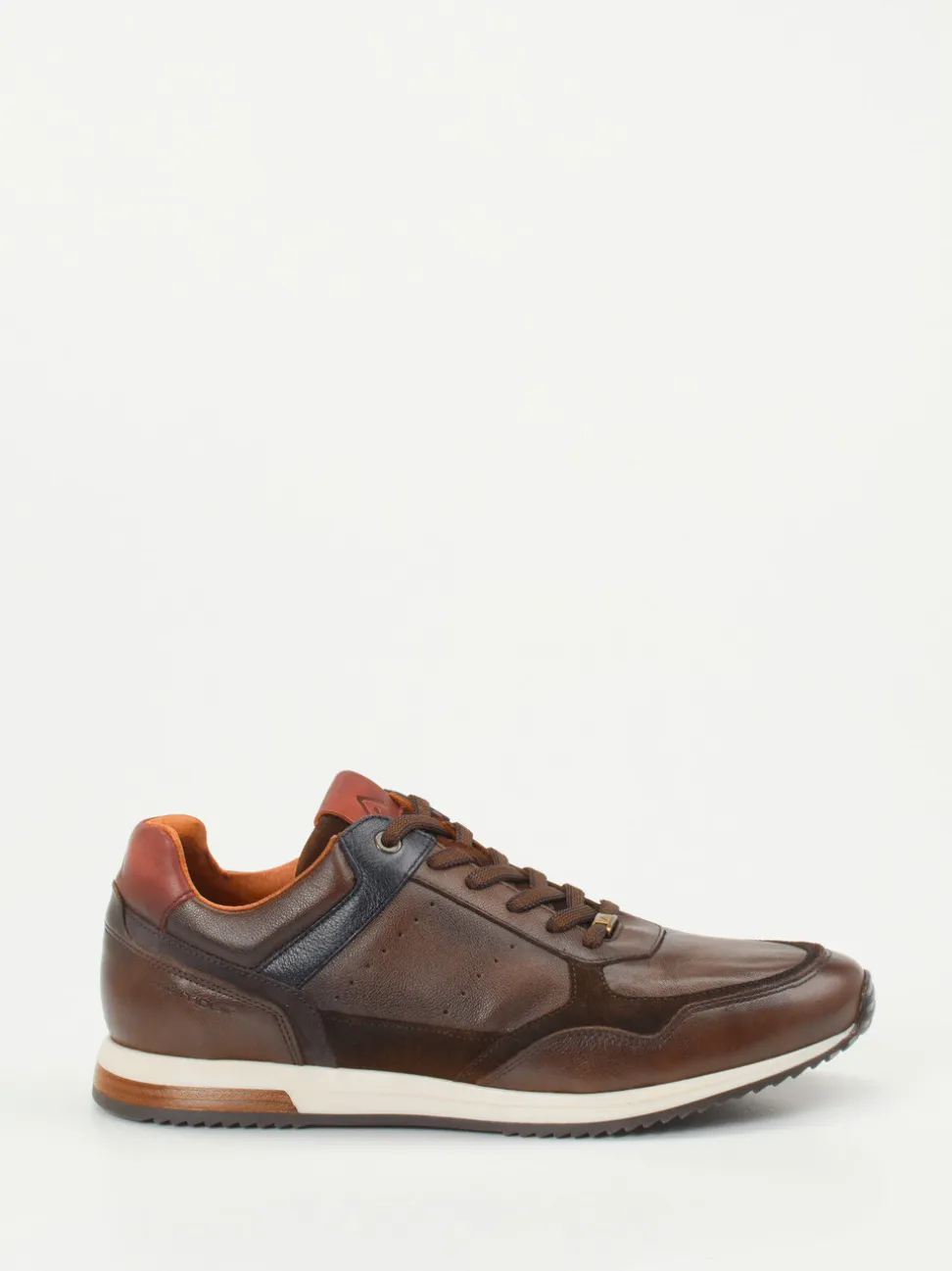 Ambitious – Leder-Sneaker aus Kalbleder Dunkelbraun