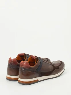 Ambitious – Leder-Sneaker aus Kalbleder Dunkelbraun