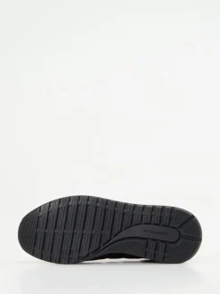 Ambitious – Retro-Sneaker aus Kalbleder-Mix Dunkelbraun