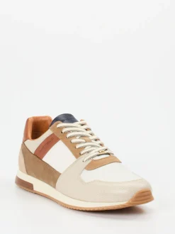 Ambitious – Retro-Sneaker aus Lammleder Beige