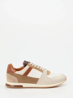 Ambitious – Retro-Sneaker aus Lammleder Beige