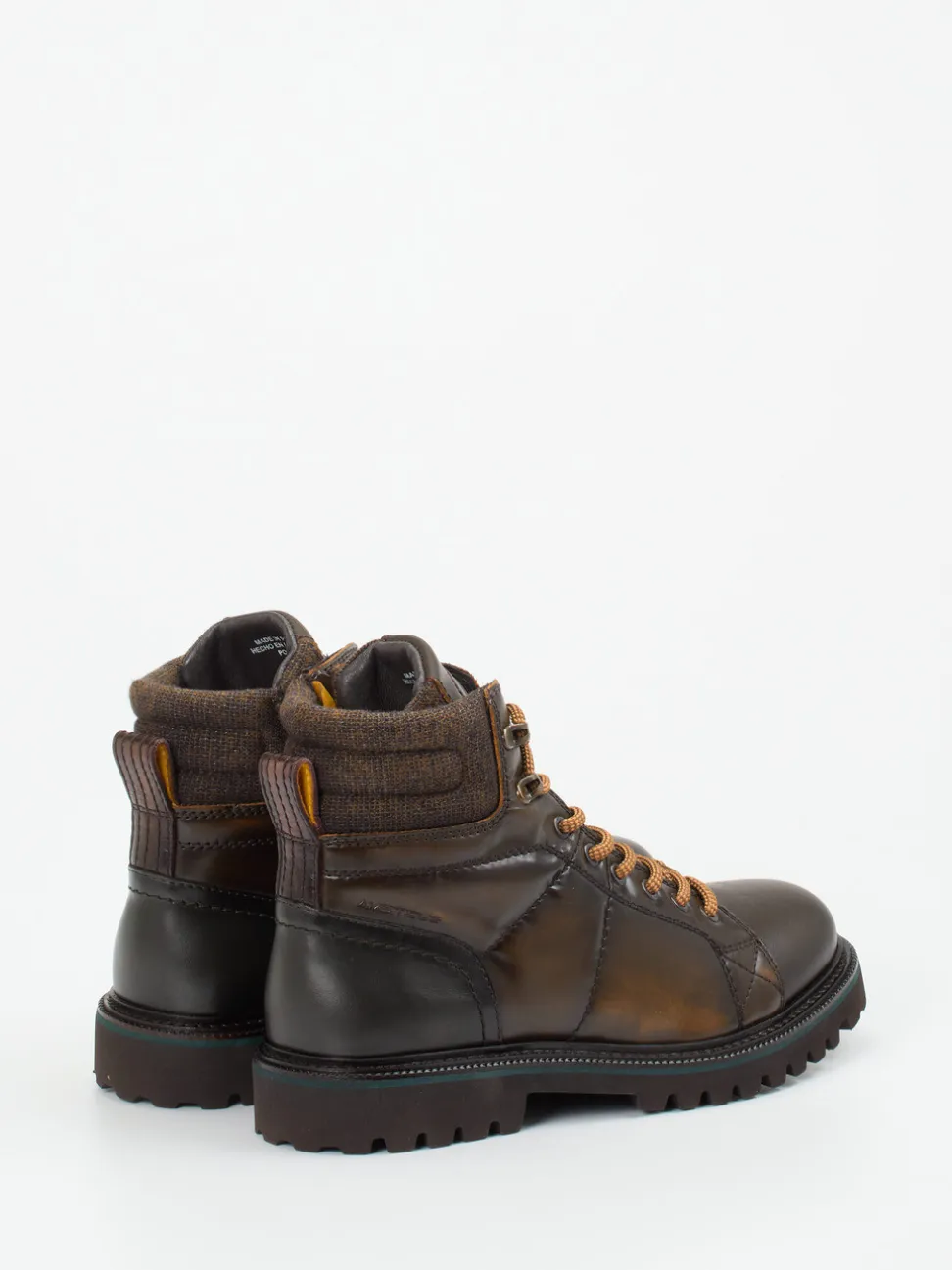Ambitious – Schnürboots aus Kalbleder Dunkelbraun