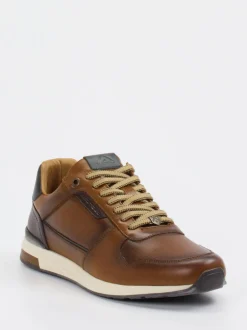Ambitious – Sneaker aus Kalbleder in Cognacbraun