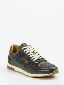 Ambitious – Sneaker aus Leder mit Flechtstruktur