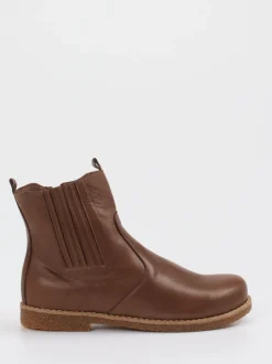 Andrea Conti – Chelsea-Stiefelette aus Kalbleder braun