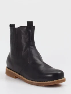 Andrea Conti – Chelsea-Stiefelette aus Kalbleder Schwarz