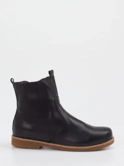 Andrea Conti – Chelsea-Stiefelette aus Kalbleder Schwarz