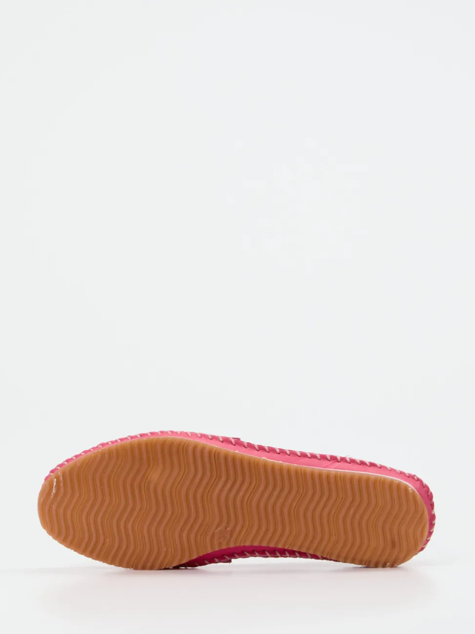 Andrea Conti – Mokassin-Slipper aus Kalbleder pink
