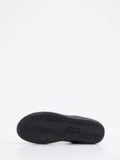 Andrea Conti – Schnürboots aus Kalbleder schwarz