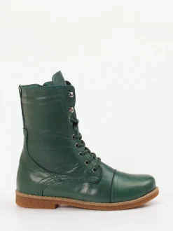 Andrea Conti – Schnürstiefel aus Kalbleder tannengrün