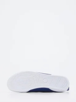 Andrea Conti – Sneaker aus Kalbleder Marineblau