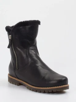 Andrea Conti – Stiefeletten aus Kalbleder schwarz