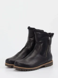 Andrea Conti – Stiefeletten aus Kalbleder schwarz