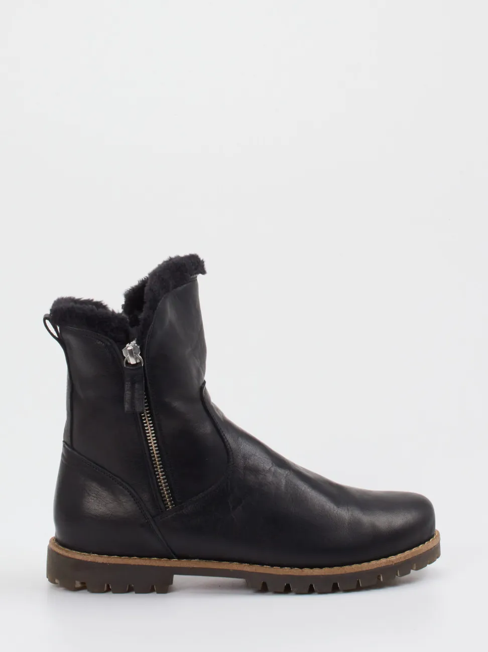 Andrea Conti – Stiefeletten aus Kalbleder schwarz