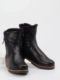 Andrea Conti – Stiefeletten aus Kalbleder schwarz