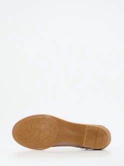 Andrea Conti – Stiefelette aus Kalbleder Rosébeige