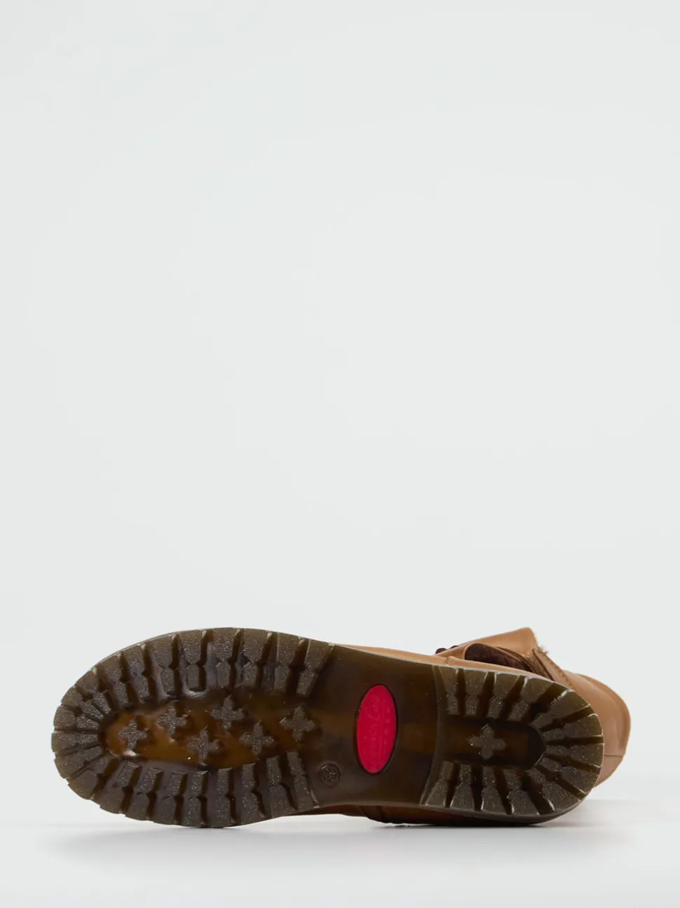 Andrea Conti – Stiefelette aus Kalbleder Cognacbraun