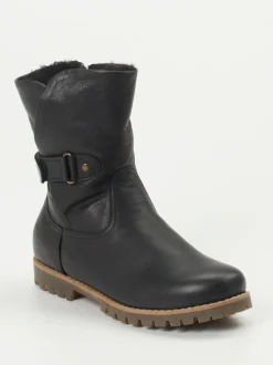 Andrea Conti – Winterboots aus Kalbleder schwarz