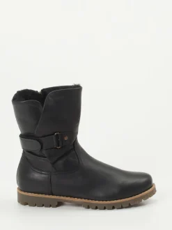 Andrea Conti – Winterboots aus Kalbleder schwarz