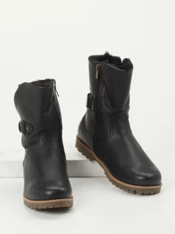 Andrea Conti – Winterboots aus Kalbleder schwarz