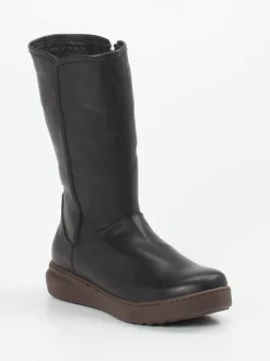 Andrea Conti – Winterstiefel aus Kalbleder schwarz