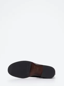 Andrea Puccini – Ankle Boots aus Glattleder Schwarz