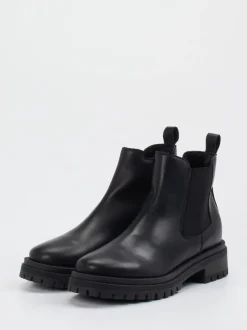 Andrea Puccini – Chelsea Boots aus Kalbleder schwarz