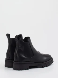 Andrea Puccini – Chelsea Boots aus Kalbleder schwarz