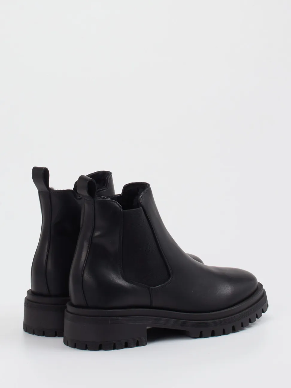 Andrea Puccini – Chelsea Boots aus Kalbleder schwarz