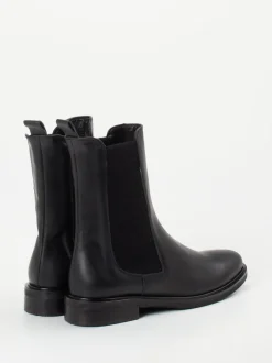 Andrea Puccini – Chelsea Boots aus Kalbleder schwarz