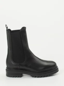 Andrea Puccini – Chelsea Boots aus Kalbleder Schwarz