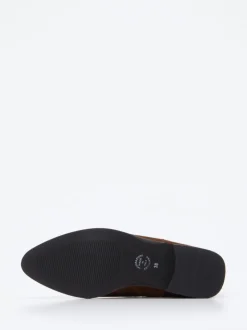 Andrea Puccini – Chelsea Boots aus Veloursleder braun