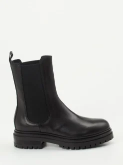 Andrea Puccini – Chelsea Boots aus Kalbleder Schwarz