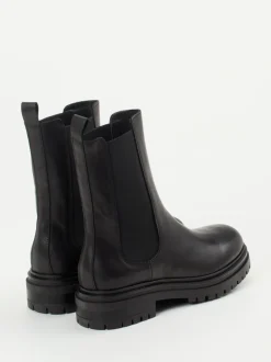 Andrea Puccini – Chelsea Boots aus Kalbleder Schwarz