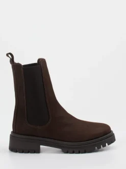 Andrea Puccini – Chelsea Boots aus Nubukleder braun