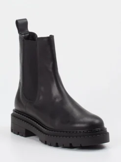 Andrea Puccini – Chelsea Boots aus Lammleder schwarz