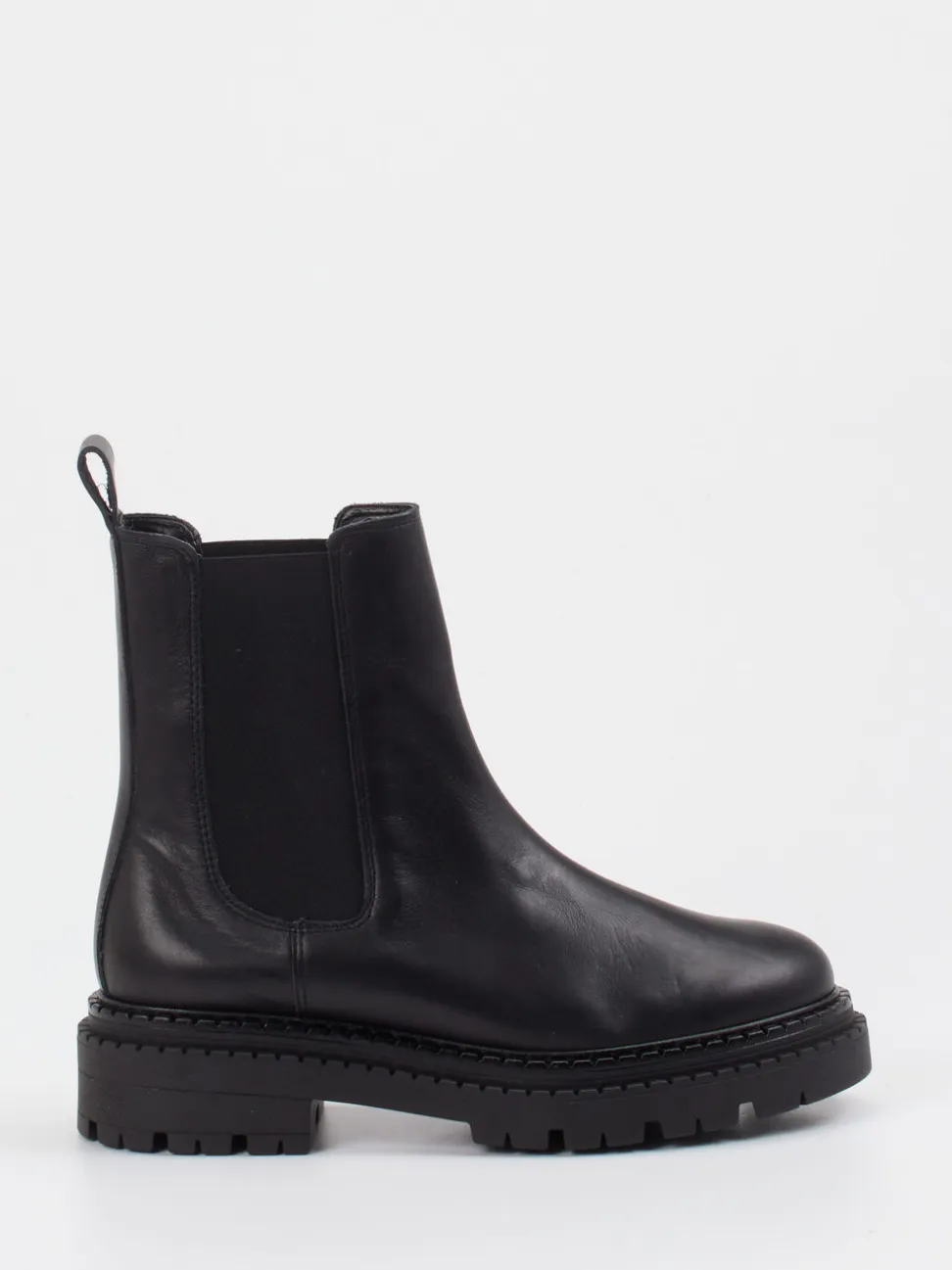 Andrea Puccini – Chelsea Boots aus Lammleder schwarz
