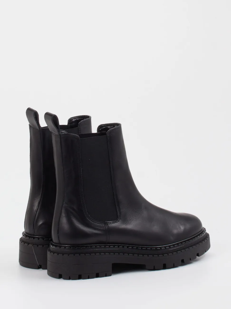 Andrea Puccini – Chelsea Boots aus Lammleder schwarz