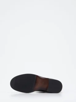 Andrea Puccini – Chelsea Boots aus Glattleder Schwarz