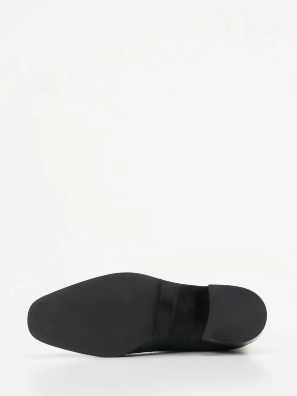 Andrea Puccini – Chelsea Boots aus Veloursleder grün