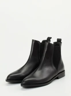 Andrea Puccini – Chelsea Boots aus Lammleder Schwarz