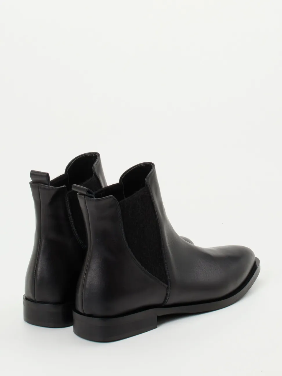 Andrea Puccini – Chelsea Boots aus Lammleder Schwarz