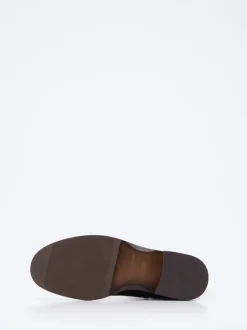 Andrea Puccini – Chelsea Boots aus Glattleder dunkelbraun