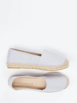 Andrea Puccini – Espadrilles aus Veloursleder Hellflieder