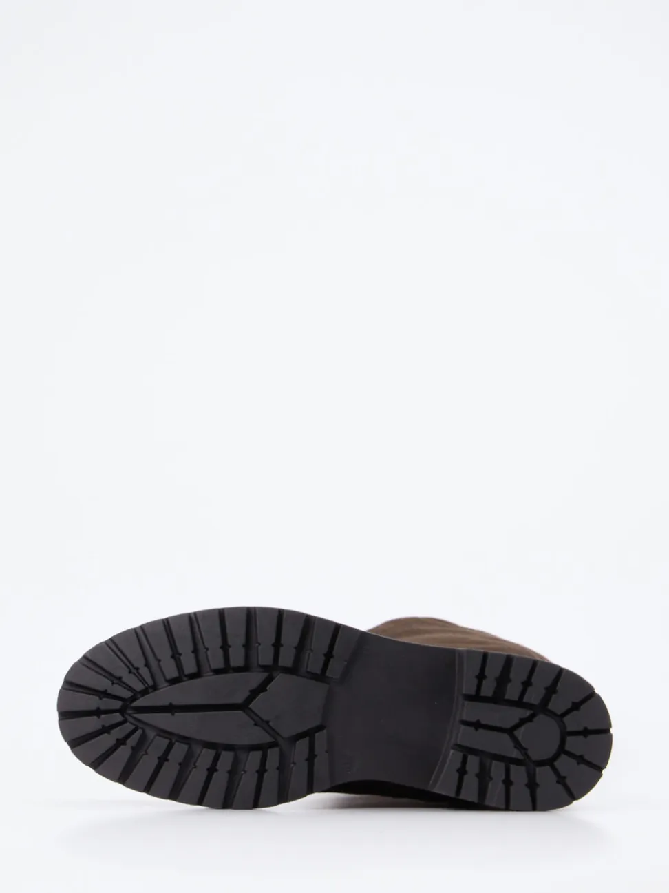 Andrea Puccini – Kniehohe Stiefel aus Veloursleder braun
