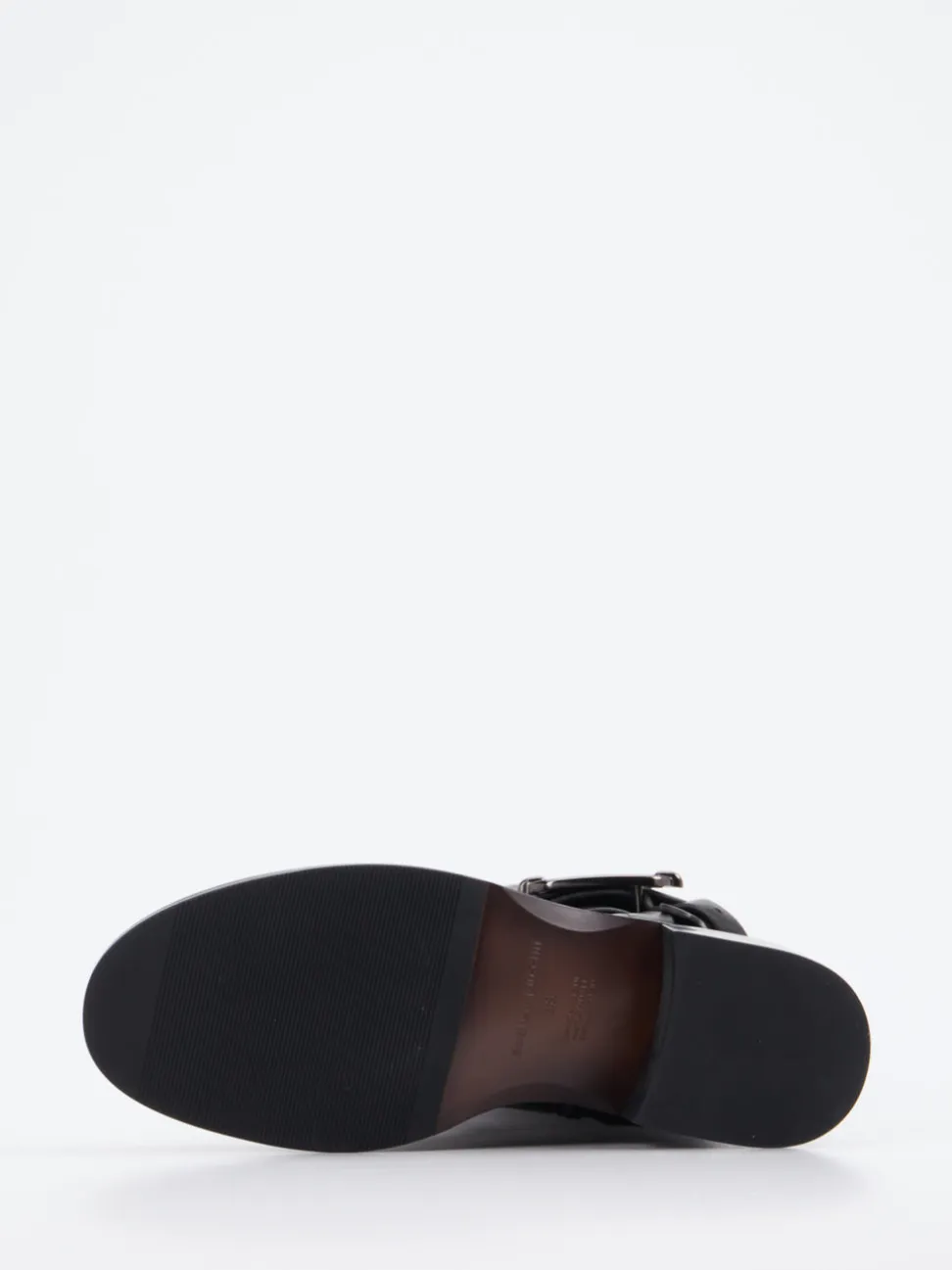 Andrea Puccini – Kniestiefel aus Glattleder Schwarz