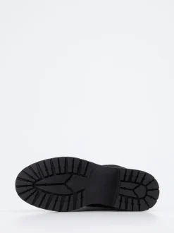 Andrea Puccini – Langschaftstiefel aus Leder schwarz