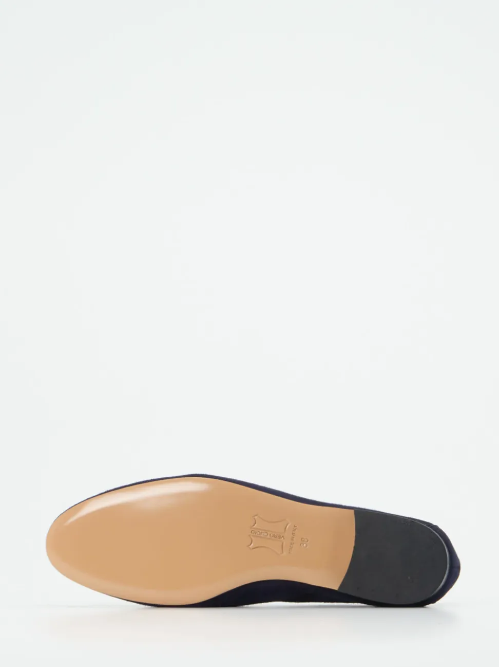 Andrea Puccini – Loafer aus Veloursleder in Tiefblau