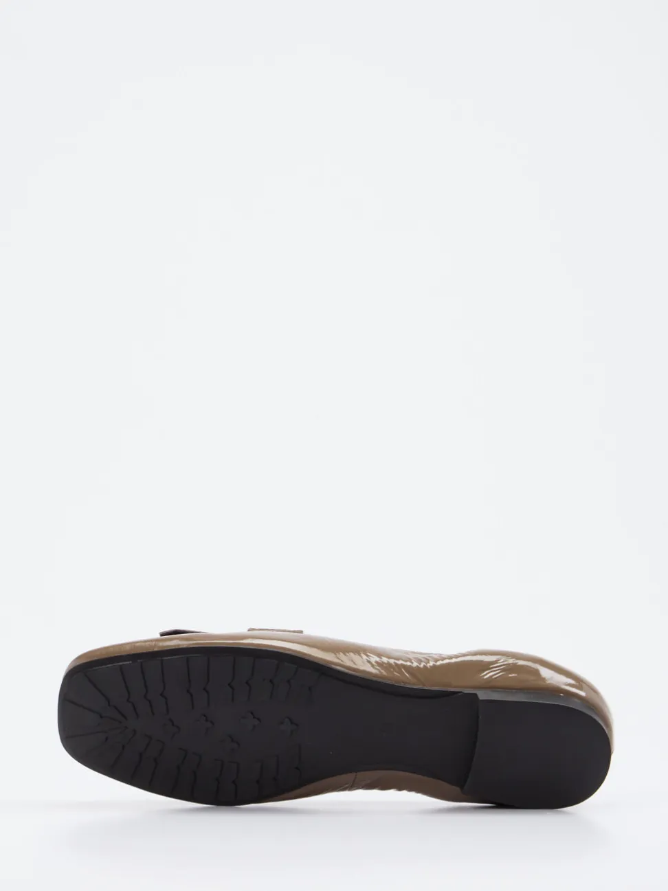 Andrea Puccini – Loafer aus Lackleder in Taupe