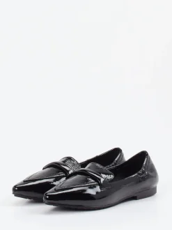 Andrea Puccini – Loafer aus Lackleder schwarz